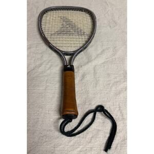 Vintage Adidas Marty Hogan Pro Kennex Racquetball Racket Leather Grip Hogan Comp